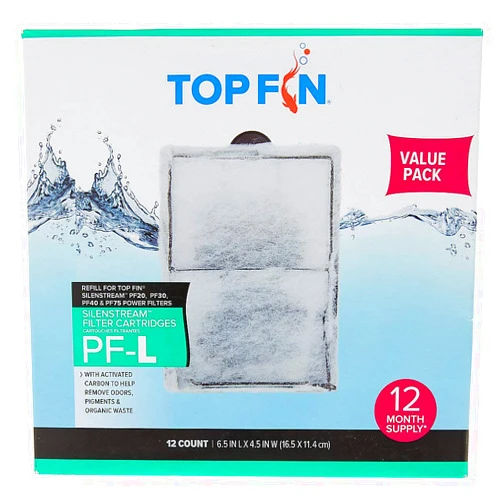 Top Fin Silenstream Large PF-L Filter Cartridges Refill