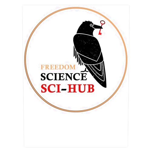 Leyland Designs SCI-HUB: for The Freedom of Science Bumper Sticker Window Water Bottle Decal 5