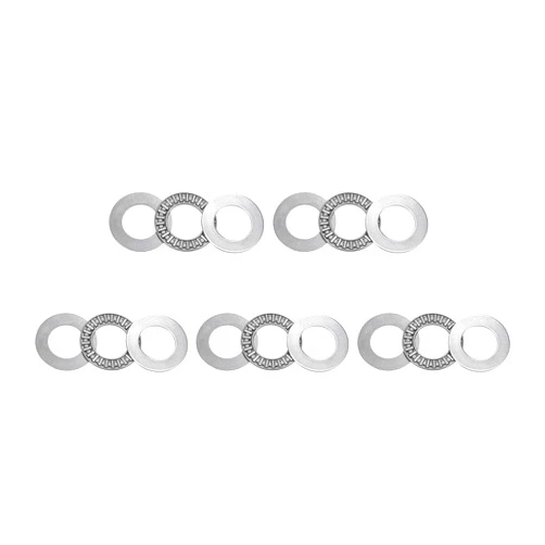 uxcell AXK2035 Thrust Needle Roller Bearings with Washers 20mm Bore 35mm OD 2mm Width 5pcs