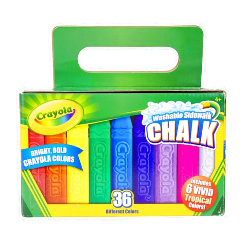 Crayola Sidewalk Chalk 36 Ct