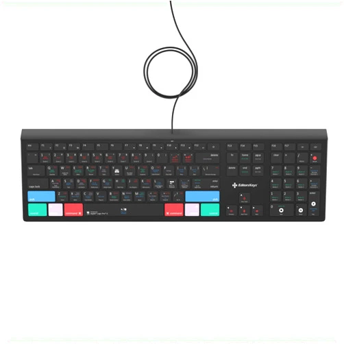 Editors Keys Logic Pro X Keyboard for MacOS | Backlit Shortcut Keyboard