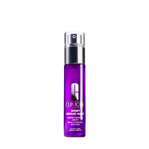 Clinique Smart Clinical Repair Wrinkle Correcting Face Serum With Hyaluronic Acid, Peptides + Advanced Retinoid Serum | Anti-Aging + Hydrating