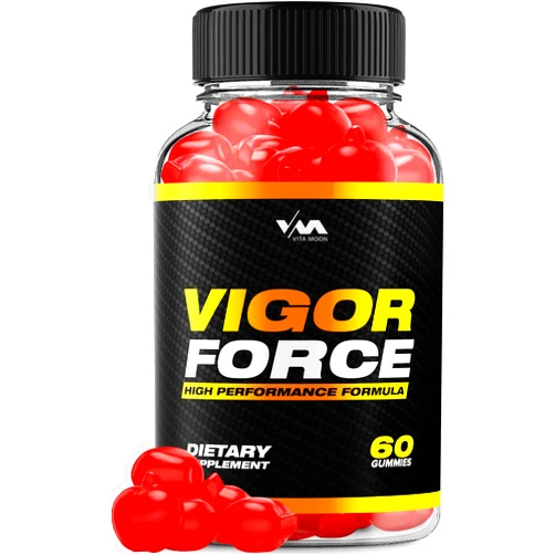 Vitamoon (1 Pack) Vigor Force Gummies, VigorForce All Natural Gummys, Advanced Formula, 60 Gummies