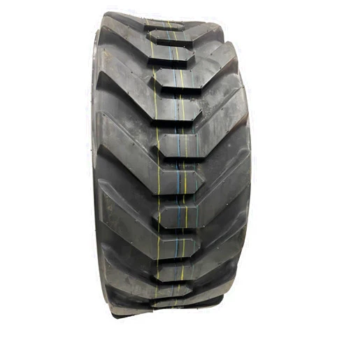 JUSTUBES.COM 12x16.5 Skid Steer Heavy Duty 12 Ply Rated Tubeless Load F Tire 12-16.5 with Rim Guard Durable Easy Installation Sidewall-Reinforced Skid Steer Tire