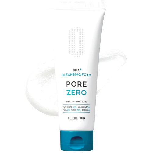 BE THE SKIN [Be the Skin] BHA+ Pore Zero Cleansing Foam 5.07 fl oz / 150 ml | Face wash cleanser for pore care and sebum control | For sensitive and combination skin