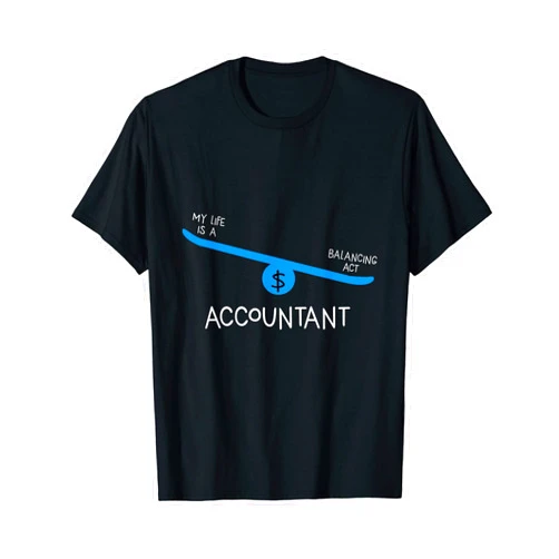 Rechnungswesen Beruf Geld Steuerberater Finanzen Bookholder Saldo Balance Accountant Gift T-Shirt