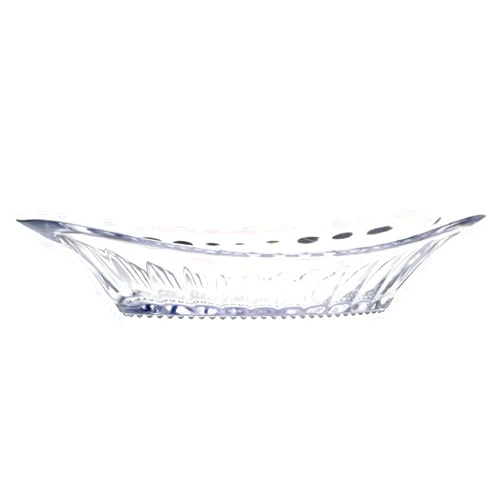 HUBERT Banana Split Dish 8 Ounce Clear SAN 12 Per Case