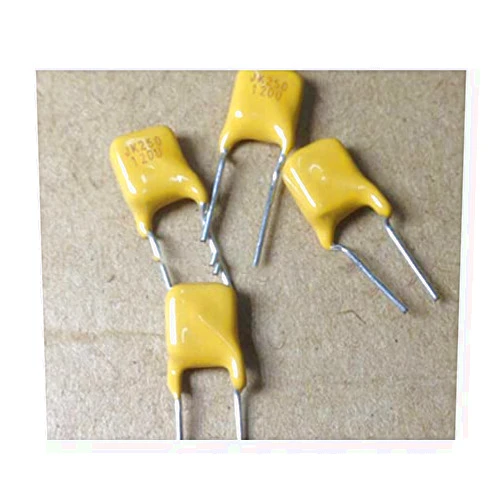 IProtool 10PCS PPTC Polyswitch Resettable Fuse Protection JK250-120U 250V 120MA 0.12A TRF250-120