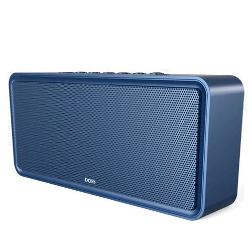 DOSS SoundBox XL Bluetooth Speaker with Subwoofer, 32W Loud Sound with Booming Bass, Dual DSP Technologies, 10H Playtime, USB-C, TWS, 2.1 Sound Channel Home Speaker for Indoor, and Office-Blue