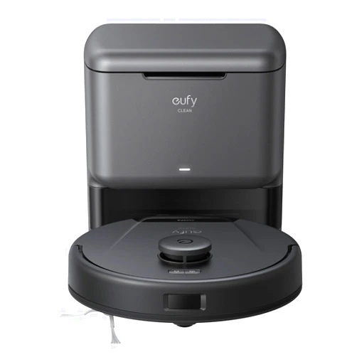 eufy L50 SES Robot Vacuum with 60 Day Self-Empty Station, Multi-Floor Cleaning,Precise iPath Laser Navigation, Customizable Al Mapping, Climb Up to 20 mm, Ideal for Hard Floor, Tile, and Carpet