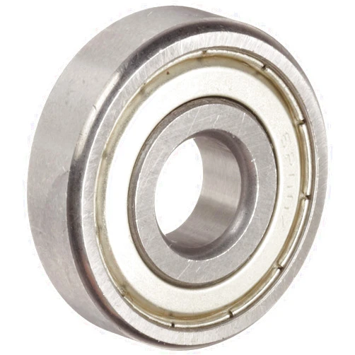 Dynaroll 6000 Series Ball Bearing, Double Shielded, 52100 Chrome Steel, Metric