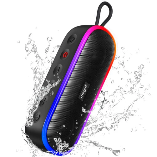 MEGUO Bluetooth Speakers,IPX7 Waterproof Speaker with 20W Powerful Sound,Portable Wireless Speakers with Extral Bass,for Beach Pool Camping Outdoors,Christmas/Birthday Gift for Men,Women,Friends