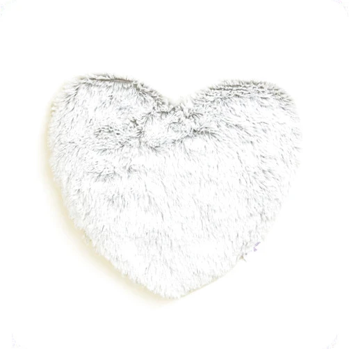 warmies Grey Marshmallow Heart