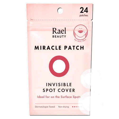 Rael Pimple Patches, Miracle Invisible Spot Cover - Hydrocolloid Acne Pimple Patches for Face, Blemishes and Zits Absorbing Patch, Breakouts Treatment Skin Care, Facial Stickers, 2 Sizes (24 Count)