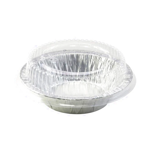 KitchenDance.com SAFCA KitchenDance Disposable Aluminum Foil Tart Pan with Lid - 5