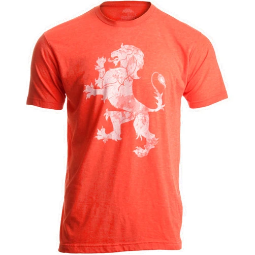 Ann Arbor T-shirt Co. Dutch Pride | Vintage Style, Retro-Feel Netherlands Lion & Flag Unisex T-Shirt
