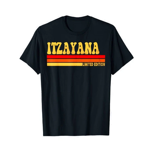 LUXETHREADS Itzayana Name Personalized Cute Idea Women Vintage Itzayana T-Shirt
