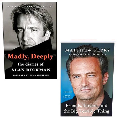 By Alan Rickman (Author), Matthew Perry (Author) Madly Deeply The Alan Rickman Diaries By Alan Rickman, Friends Lovers and the Big Terrible Thing By Matthew Perry 2 Books Collection Set