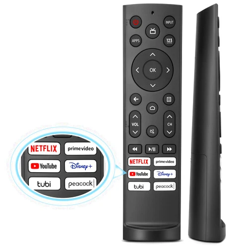 LOUTOC Replacement-for-Hisense-TV-Remote, Universal for Hisense Android/Google Smart TV Remote