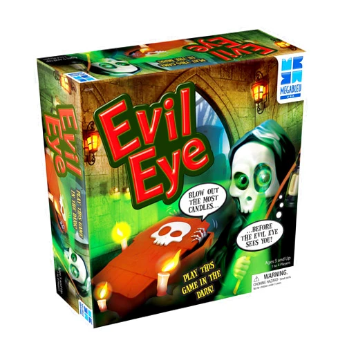 University Games Megableu USA 1407 Evil Eye Game, Kids Game