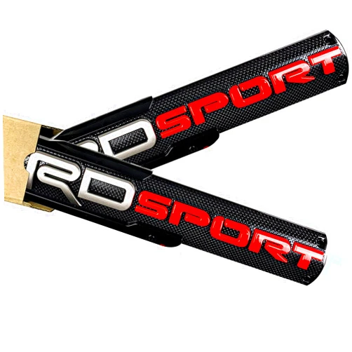 POSPICE 3D Emblem Badge Nameplate Compatible with TRD Sport Left and Right Side Badges Emblems ABS Plastic Emblem with Strong Adhesive 240929 （2 Pack Sport）