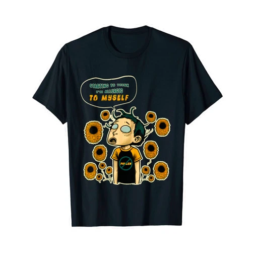 SRS Allergies jokes Starting to think i'm allergic to myself, allergy joke T-Shirt