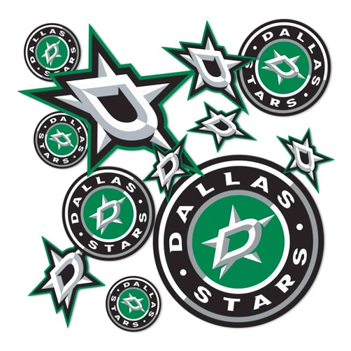 Desert Cactus Dallas Stars Sticker NHL Team National Hockey League Vinyl Decal Laptop Water Bottle Car Scrapbook Sheet (Type 1-1)