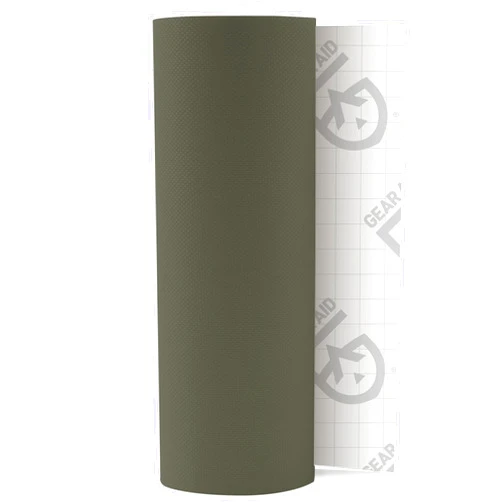 GEAR AID Tenacious Tape Fabric and Vinyl Outdoor Camping Gear Repair Tape, 3” x 20” OD Green 1 Pack