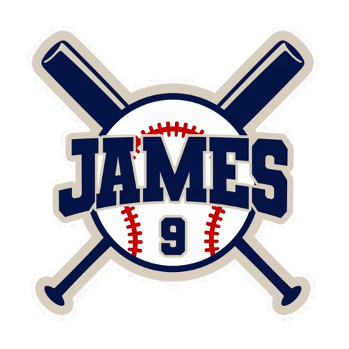 AOMAT77 Custom Baseball Sticker Personalized Name Number Batter Gift Stickers for Baseball Catcher Helmet
