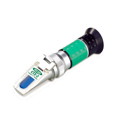 VeeGee Vee Gee Scientific CTX-2 Handheld Refractometer, with Antifreeze/Coolant Scales, -50 to 32 degree F Freezing Point