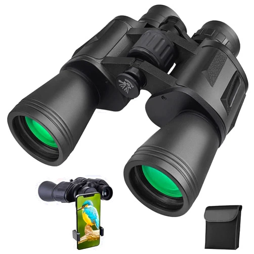 Zensura 20x50 Binoculars for Adults, HD High Powered Professional Binoculars for Bird Watching Travel Stargazing Concerts Outdoor Sports-BAK4 Prism FMC Lens,Waterproof