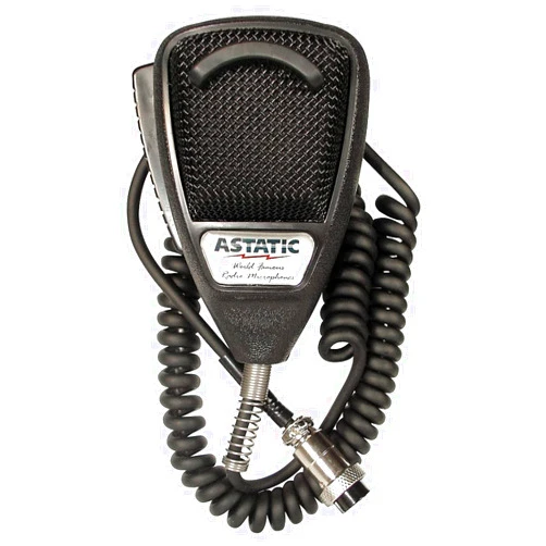 ASTATIC 302-10001 4-Pin Noise-Cancelling Microphone (Black)