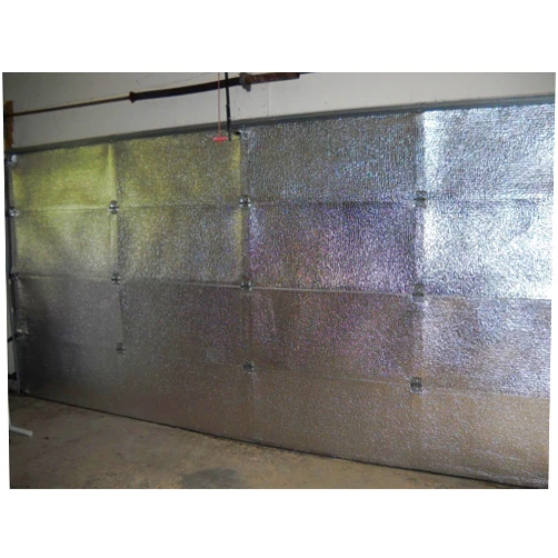 US Energy Products US Energy NASATECH (Pre-Cut for 8 Panel) 1 Car Garage Door Reflective Insulation Kit (R8) 1/4 Thick w/New & Improved Super Heavy Duty Double Sided Foam Tape Fits 8x7 8x8 9x7 9x8 Single Garage Doors