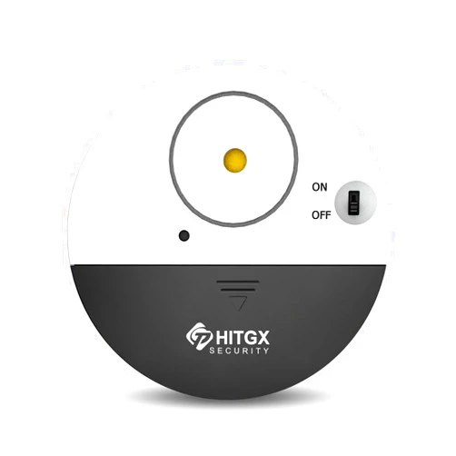 GT HITGX 2 Pack Home Security Anti-Theft Window & Door Alarm, Ultra-Slim Loud Alarm Vibration Sensor Detector for Warning Burglars Intruder, Good for Home, Office, RV, Dorm Room (2)