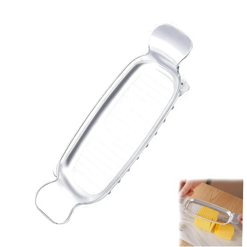 Smrtcol Butter Slicer Cutter & Cheese Cutter–Multi-Use Kitchen Tool for Evenly Slicing Butter Blocks, Cheeses, Eggs & Soft Fruits–Non-Stick，Compact & Portable for Home, BBQ, Camping（1 PACK)