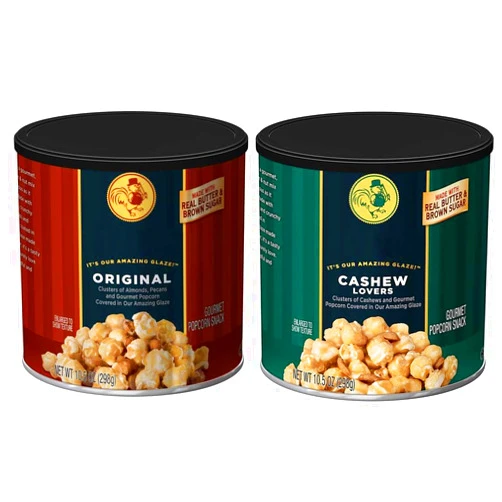 Generic Gourmet Popcorn - Cashew Lovers & Original 10.5oz - 2 PACK