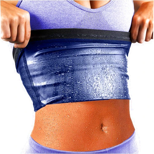 BXVX Sweat Waist Trimmer Trainer Belt Wrap Belly Sweat Band Sauna Slimming Belt for Women Lower Belly Fat Plus Size