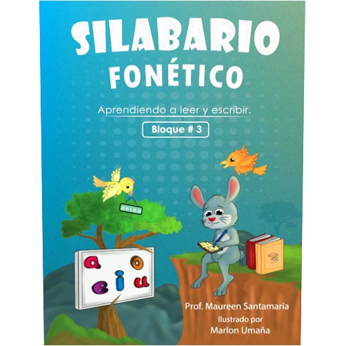 Spanish Edition by Maureen Santamaría Barrera (Author), Marlon Umaña Barrera (Illustrator), William Santamaría Tercero (Contributor), Alvaro Umaña Barrera (Contributor), Iurii Goncharov (Contributor) & 3 more Silabario Fonético, Aprendiendo a leer y escribir: Part 3 out of 3. Ages 7-9. Size: 8.5in x 11in (Silabario Fonético, Complete) (Spanish Edition)