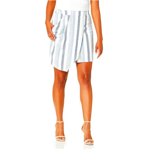 BCBGeneration Women's Drapey Wrap Skirt