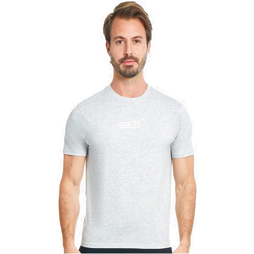 Hurley Men's Boxed Logo Short Sleeve Tshirt