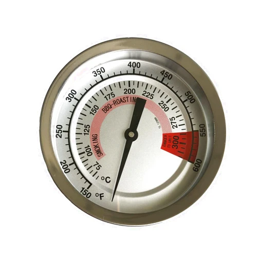 GRILLJOB BBQ Grill Heat Indicator Temp Gauge Replacement for Gas Grill Model Kitchen Aid 720-0745 720-0787D, 720-0819, 720-0733A, 720-0745B, 720-0826 Grill Thermometer
