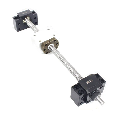 RATTMMOTOR Diameter 12mm(0.47in) SFU1204 SM1204 Ballscrew Length 300mm /11.81in with Ball Nut Standard End Machining Pitch 4mm(0.16in) +BK/BF10 End Support+DSG12H Nut Housing for CNC Router Machine