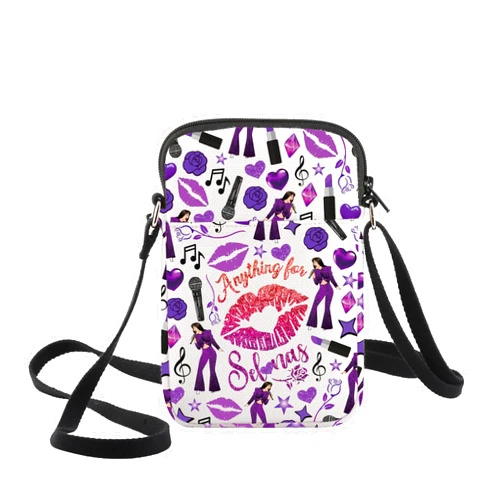 WZMPA Singer Album Crossbody Bag Singer Fans Gift Singer Lyric Shoulder Bag Singer Concert Merchandise (Anything -CB)
