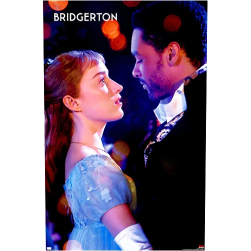 Trends International Netflix Bridgerton-Dance Wall Poster, 22.375