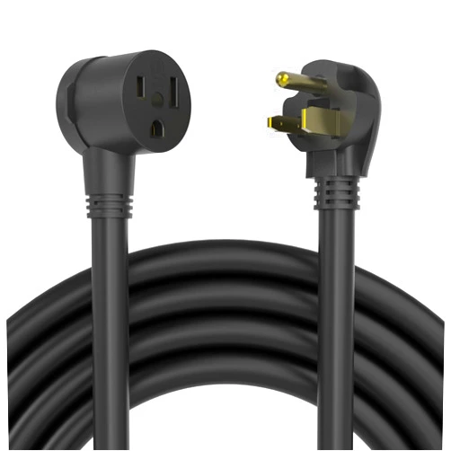 YESWELDER 50ft 250 Volt Welder Extension Cord 8 AWG Power Extension for Welding Machines, NEMA 6-50P to 6-50R