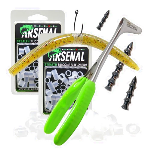 Arsenal Fishing Original Wacky-Neko Rigging Kit to Keep Your Worms 5X Longer