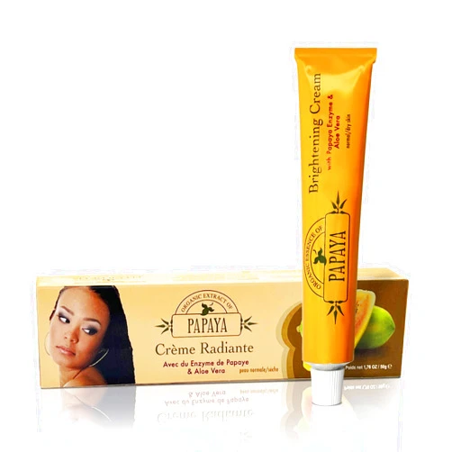 MITCHELL BRANDS Papaya Brightening Cream 50g - Formulated to Improve Clarity and Skin Radiance, Alpha Arbutin and Aloe Vera