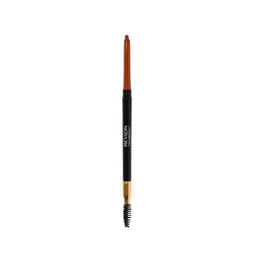 Revlon ColorStay Eyebrow Pencil with Spoolie Brush, Waterproof, Longwearing, Angled Tip Applicator for Perfect Brows, 215 Auburn, 0.021 oz