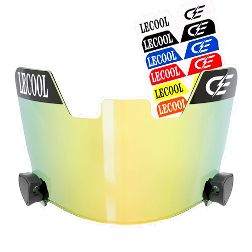 LeCool Multi-Color Football Visor,Enhance Your Game -Fits Adult & Youth Football Helmets
