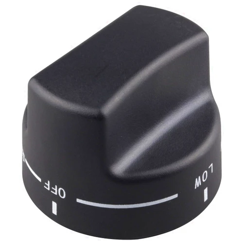 SUUJI PB010206 Top Burner Knob Replacement Part Compatible with Some Viking Ranges Replaces for VKNPB010206 AP5315463 VIKPB010206 952591 Black Plastics